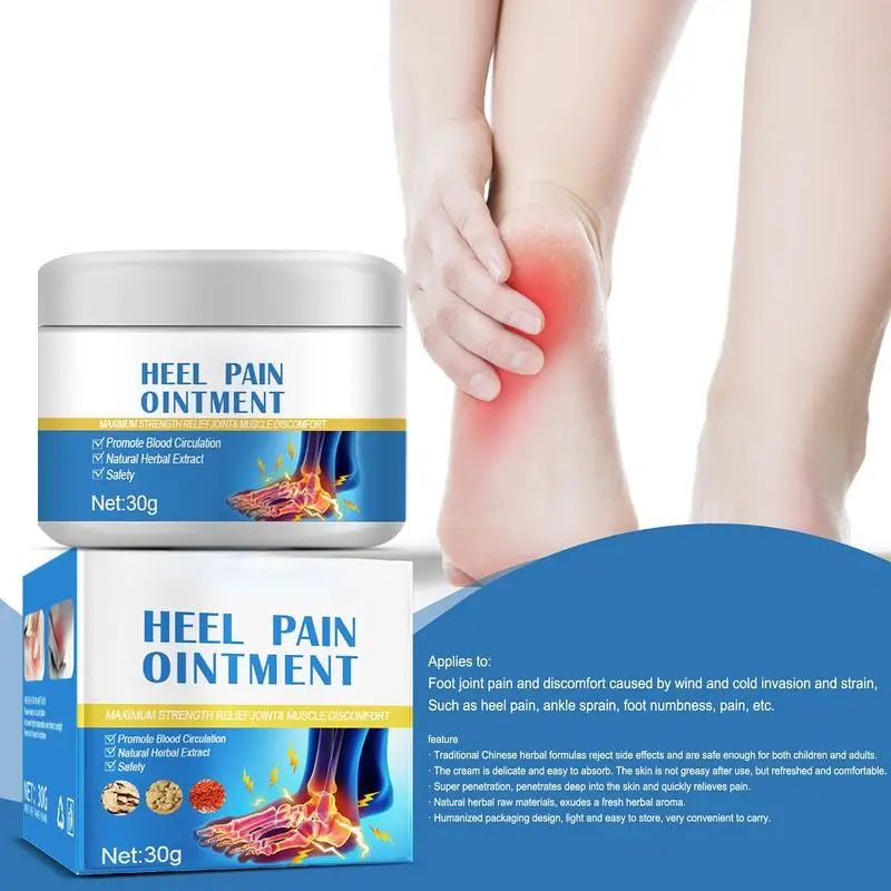 Heel Pain cream For Joint Pain cream stiff toes Heel spur arch strain pain massage cream