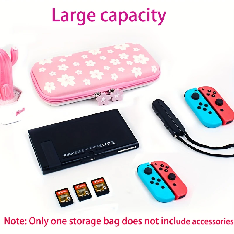 Cute suitcase  Portable Waterproof Hard Protective Storage Bag For Nintendo Switch /OLEDConsole & Game Accessories