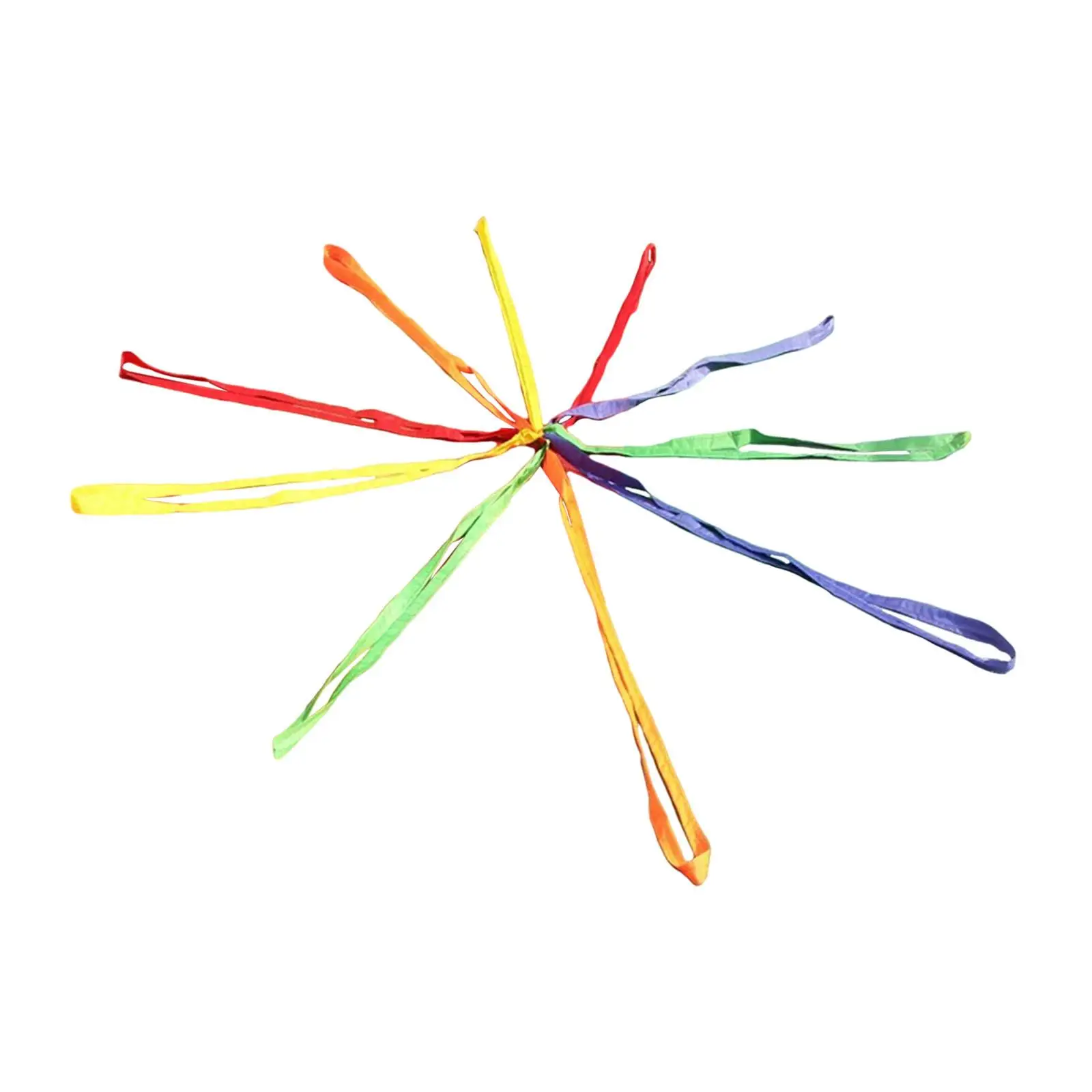 

10 Way Tug of Rope High Performance Preschool Group Play Rope Corporate Team Building Games for Sports Day Family Reunion