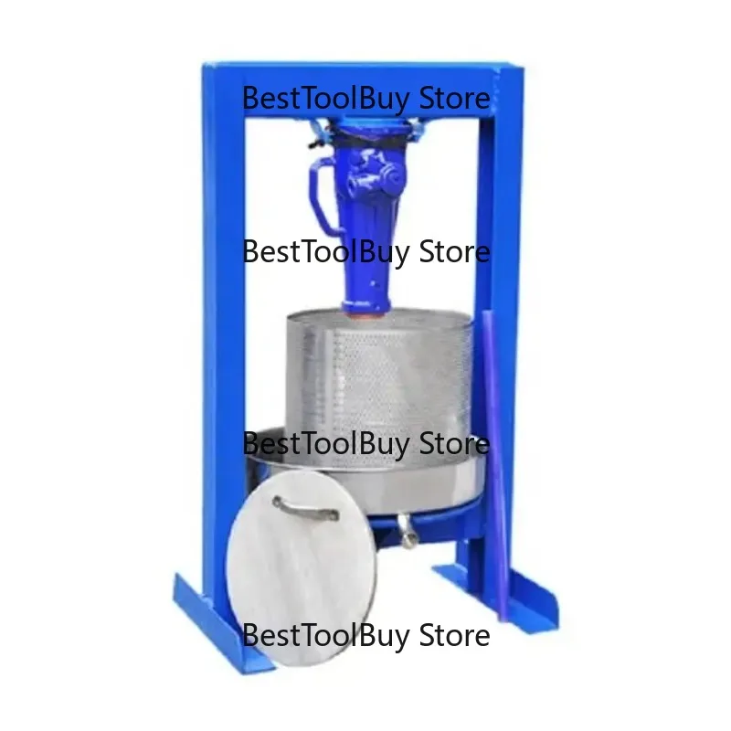 

Dual-Use Commercial & Home Hydraulic Press: Automatic Cold Slow Juicer For , Grape, Cherry, Lemon, And Vegetable Pure Juice