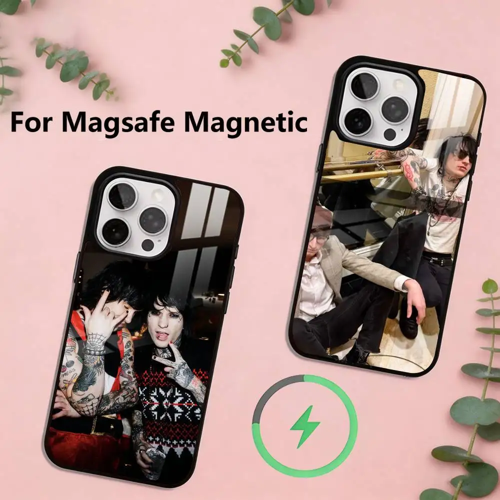 

emo Jake Webber Johnnie Guilbert Phone Case For iPhone17,16,15,14,13,12,11 Plus,Pro Magnetic with Magsafe Wireless Charging