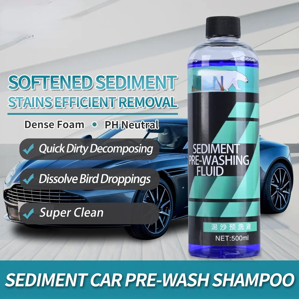 Shampoo per autolavaggio Sedimenti Allentare prodotti chimici Sapone per lavaggio automatico Funziona con lancia schiuma neve / cannoni schiuma / pistola schiuma o lavaggi secchio