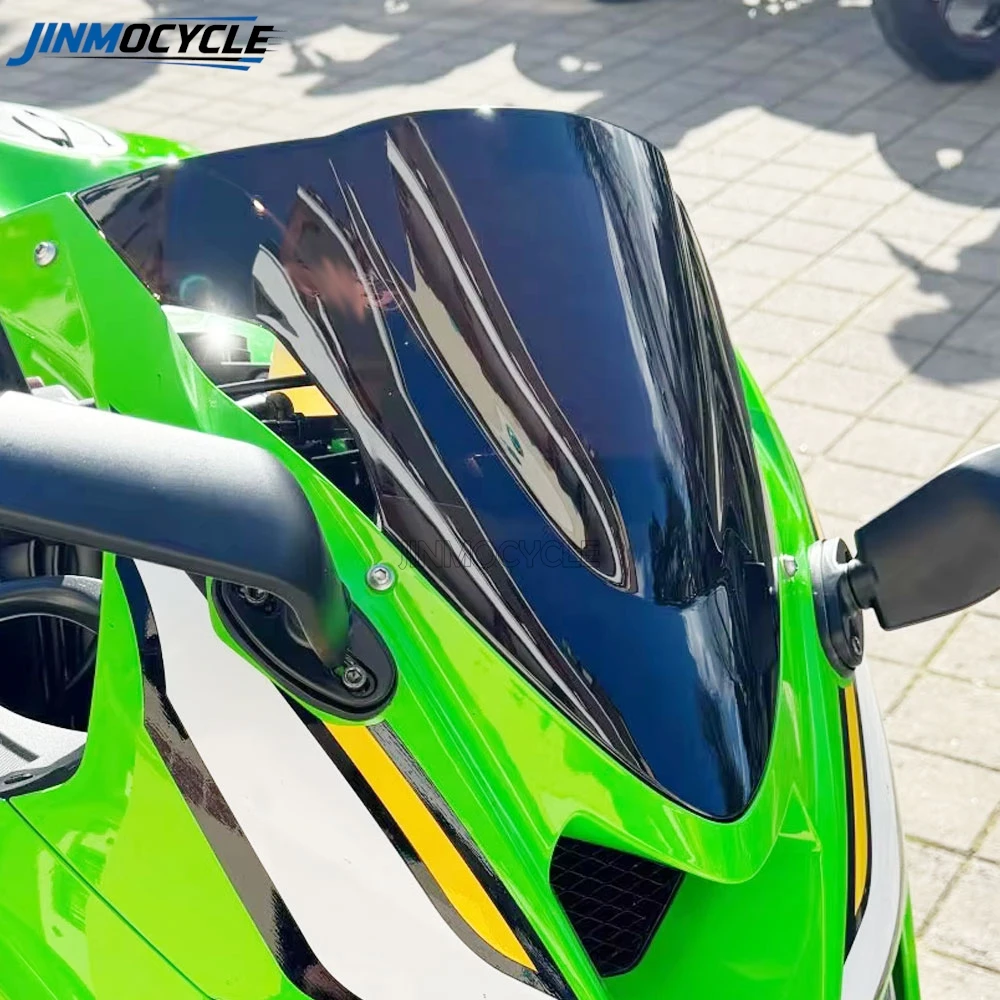 For Kawasaki Ninja ZX-6R ZX 6R 2024 2025 2026 ZX6R JINMOCYCLE Windscreen Windshield Wind Deflector Fairing Flyscreen Accessories