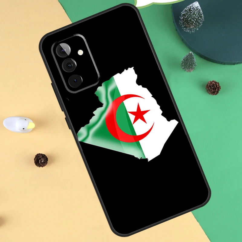 Algeria Flag Algerian Case For Samsung Galaxy A32 A52 A12 A14 A34 A54 A51 A71 A15 A25 A35 A55 A53 A33 A13 Cover