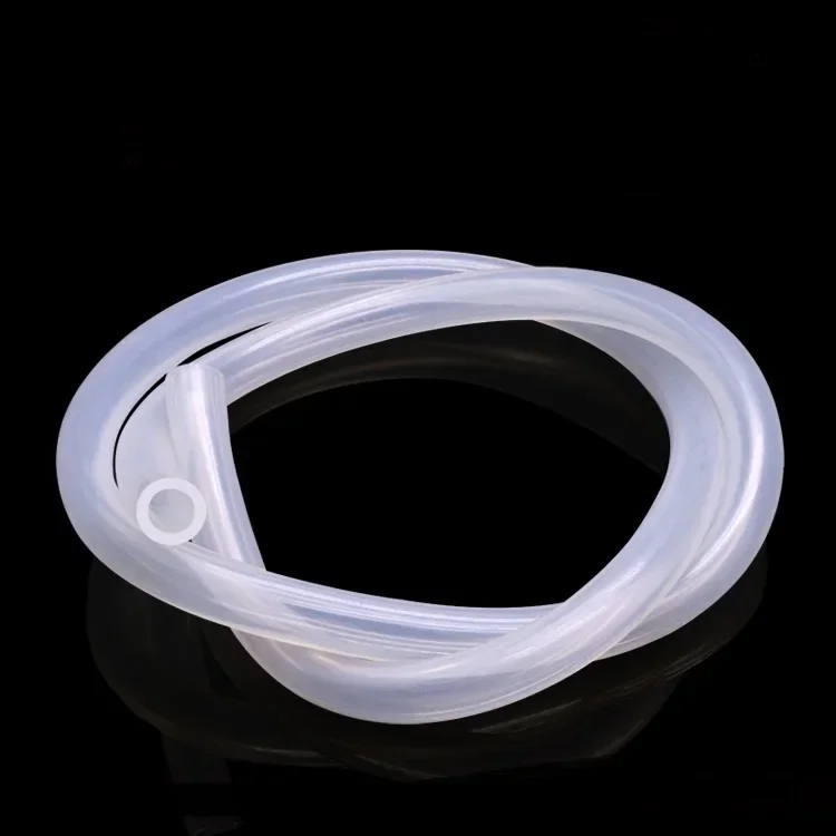 Silicone Tubing ID  0.5 1 2 3 4 5 6 7 8 9 10 mm OD  Food Grade Flexible Tubing Pipe Temperature Resistance Nontoxic Transparent