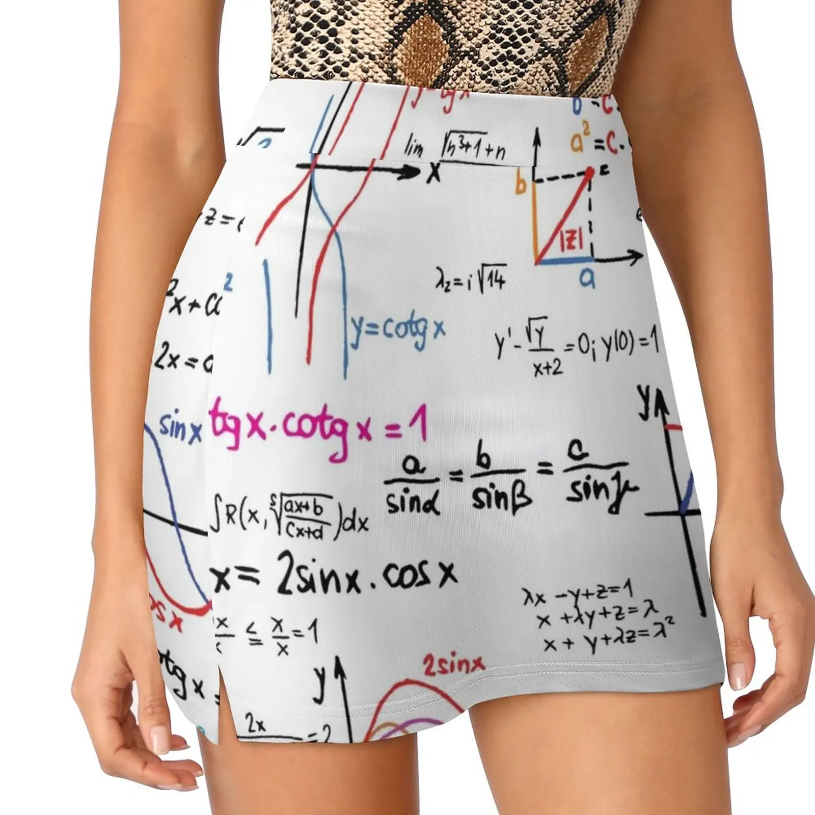 

Mathematics Formulas Numbers Women's skirt Aesthetic skirts New Fashion Short Skirts Math Mathematics School Education