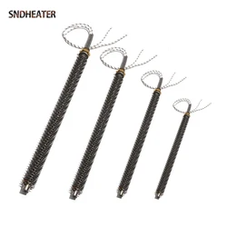 SNDHEATER 110V 220V 380V Fin Heating Element 304 Stainless Steel 150W/200W/250W/300W Air Fast Burning Rod for Radiator 100-500mm