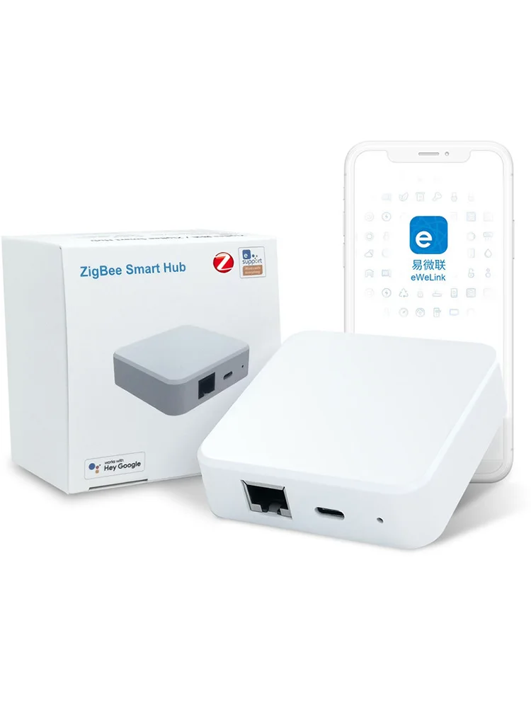 ‌ Passerelle Ewelink Smart Zigbee 3.0 - Pont WiFi pour télécommande, connecte tous les produits Ewelink ZigBee via APP