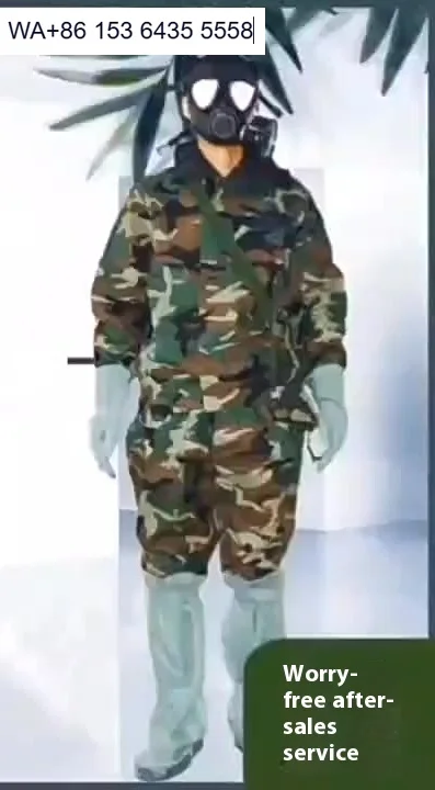 HBC 003A Split Type Anti-virus Suit for Preventing Nuclear Pollution and Biochemical Toxic Gases