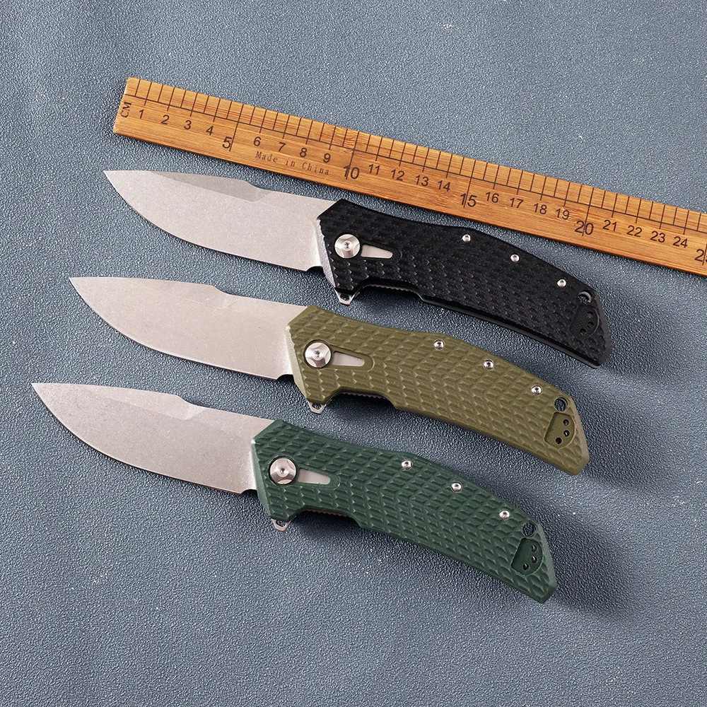 

High Hardness Portable Pocket Folding Outdoor Camping Knife 440C Blade G10 Handle Hunt Survival Tactical Utility Knives EDC Tool