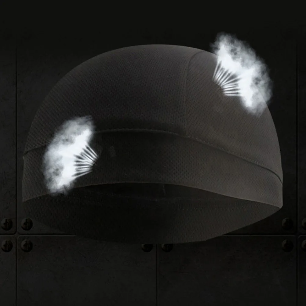 3pcs Windproof Sun Protection Head Cover Soft Stretchy Quick Dry Inner Cap For Cycling Running Uv Protection Outdoor Sports