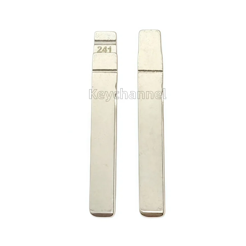 10 pièces Lame de clé de voiture à distance HU162 241 #   Lame de clé vierge HU162t côté gauche pour Golf Jetta Seat Skoda MQB48 MQB49 pour KD VVDI