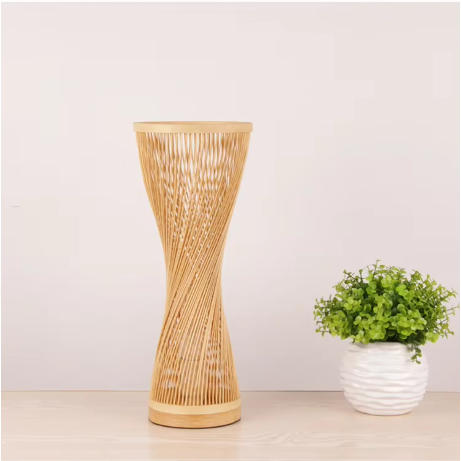 Hotel Lighting Decoration Bamboo Desk Table Lamp