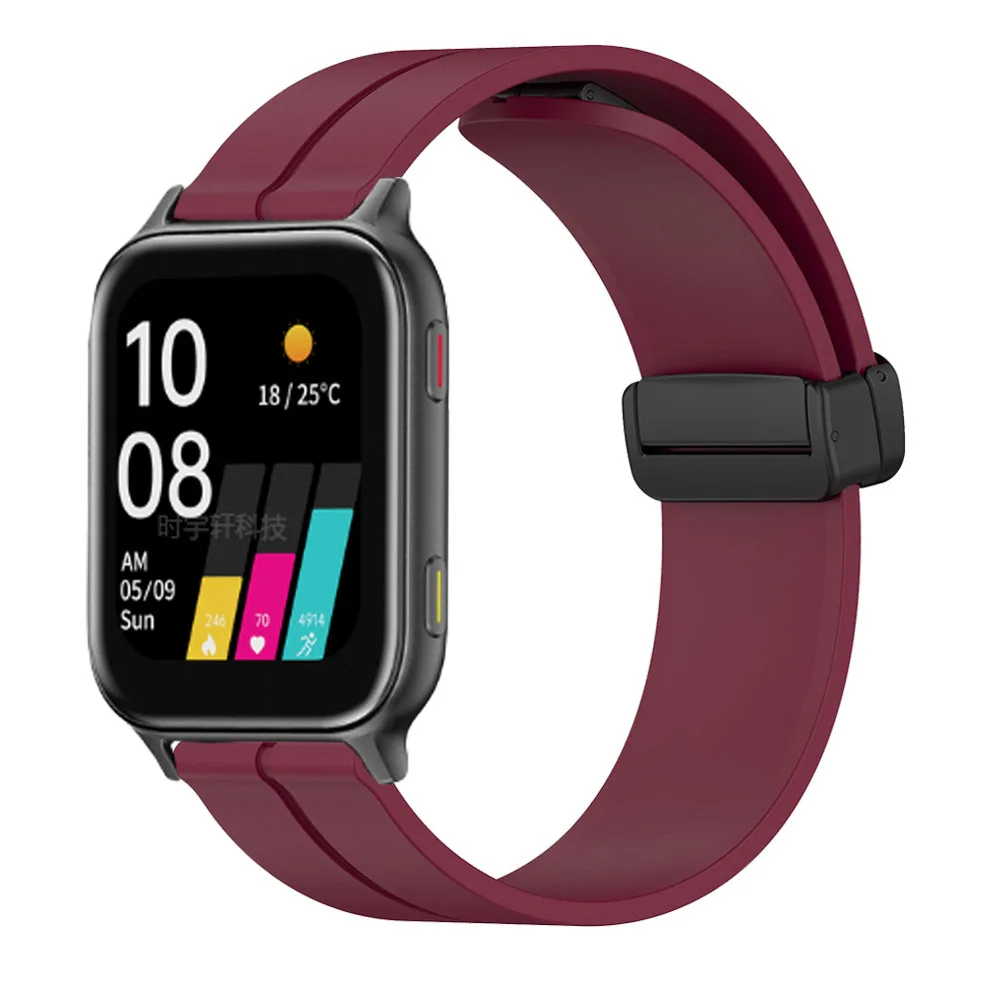 Correa de silicona de 22mm para reloj inteligente UMIDIGI Uwatch, pulsera deportiva de liberación rápida para Umidigi Uwatch 5S 5/3S 2 S 2