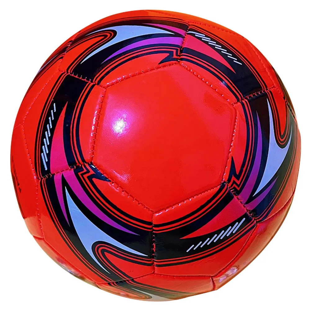 PVC niños pie niños pelota de fútbol inflable entrenamiento práctica juguete fútbol ligero equipo para niños pequeños