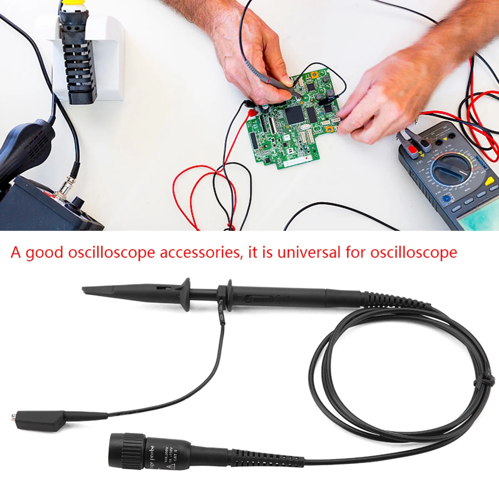 IP2220 200MHz طقم اختبار راسم الذبذبات التحقيق الملحقات راسم الذبذبات اكسسوارات التحقيق IP2220 راسم الذبذبات التحقيق