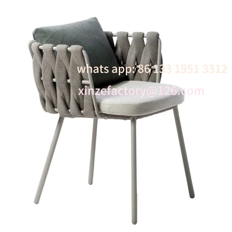 

Outdoor table and chair combination courtyard leisure rattan chair restaurant terrace balcony outdoor chair garden cafe rattan c