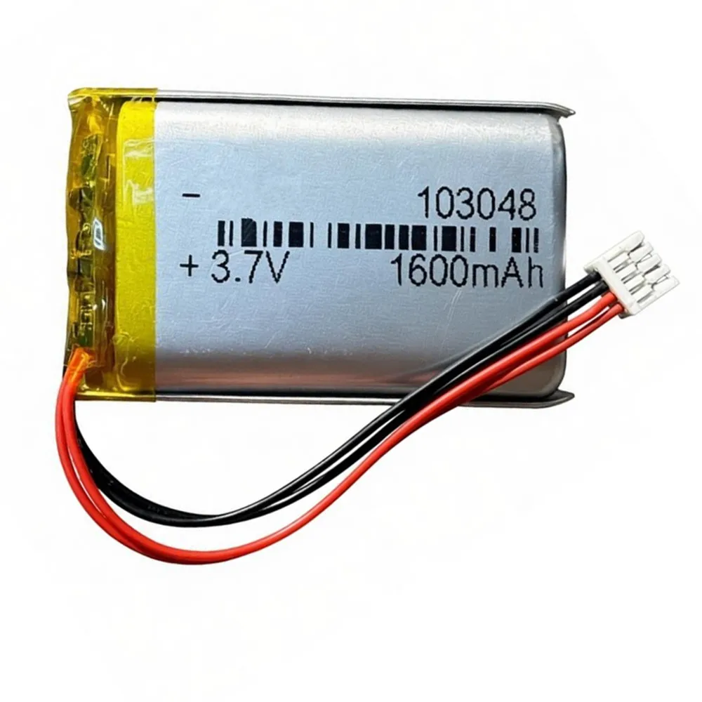 3.7V 1600mAh 103048 103050 With JST 1.25mm 4P Plug Li-Polymer Rechargeable Battery for Early Education Machine Beauty Instrument