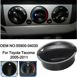 Car Air Conditioning Knob Heat Button Control Switch AC Knob for Toyota Tacoma 2005 2006 2007 2008 2009 2010 2011 Accessories