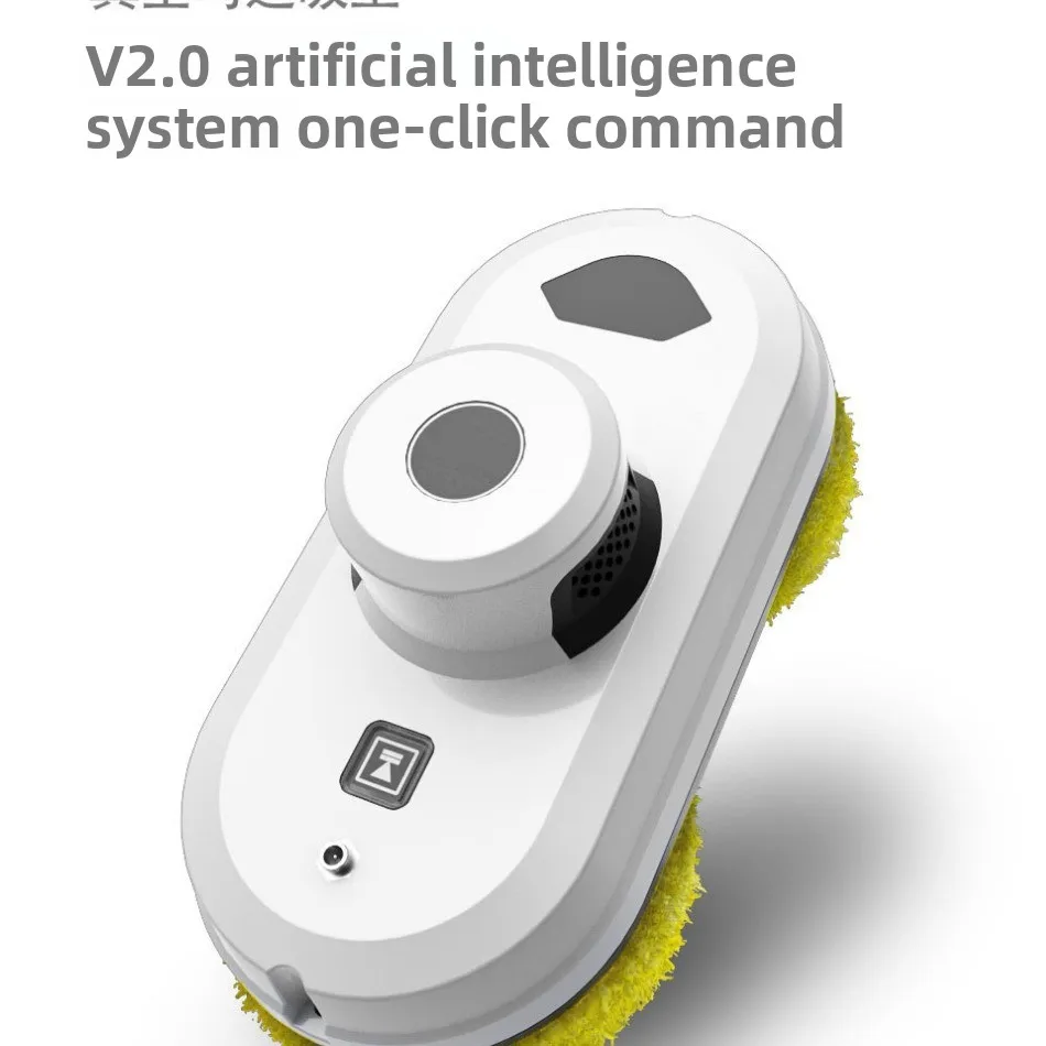 Smart Window Cleaning Robot Automatic Glass Wiper with Powerful Suction