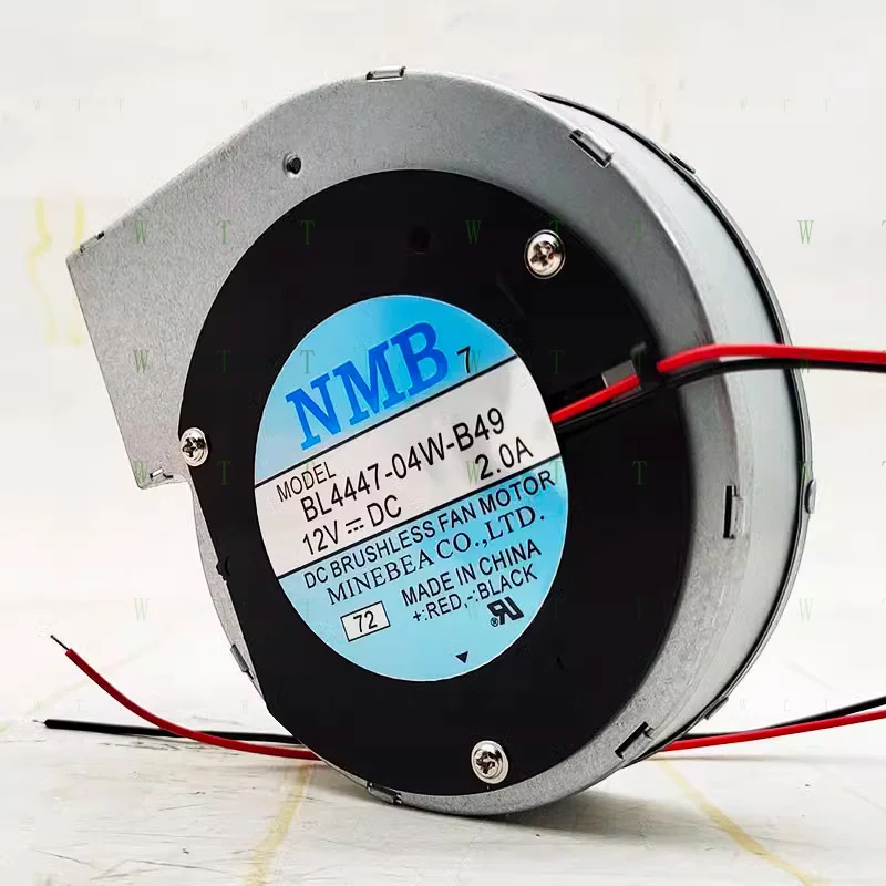 

H 1 PCS for NMB Fan BL4447-04W-B49 DC12V 2A 11028 11cm 2 wire Turbine centrifugal fan