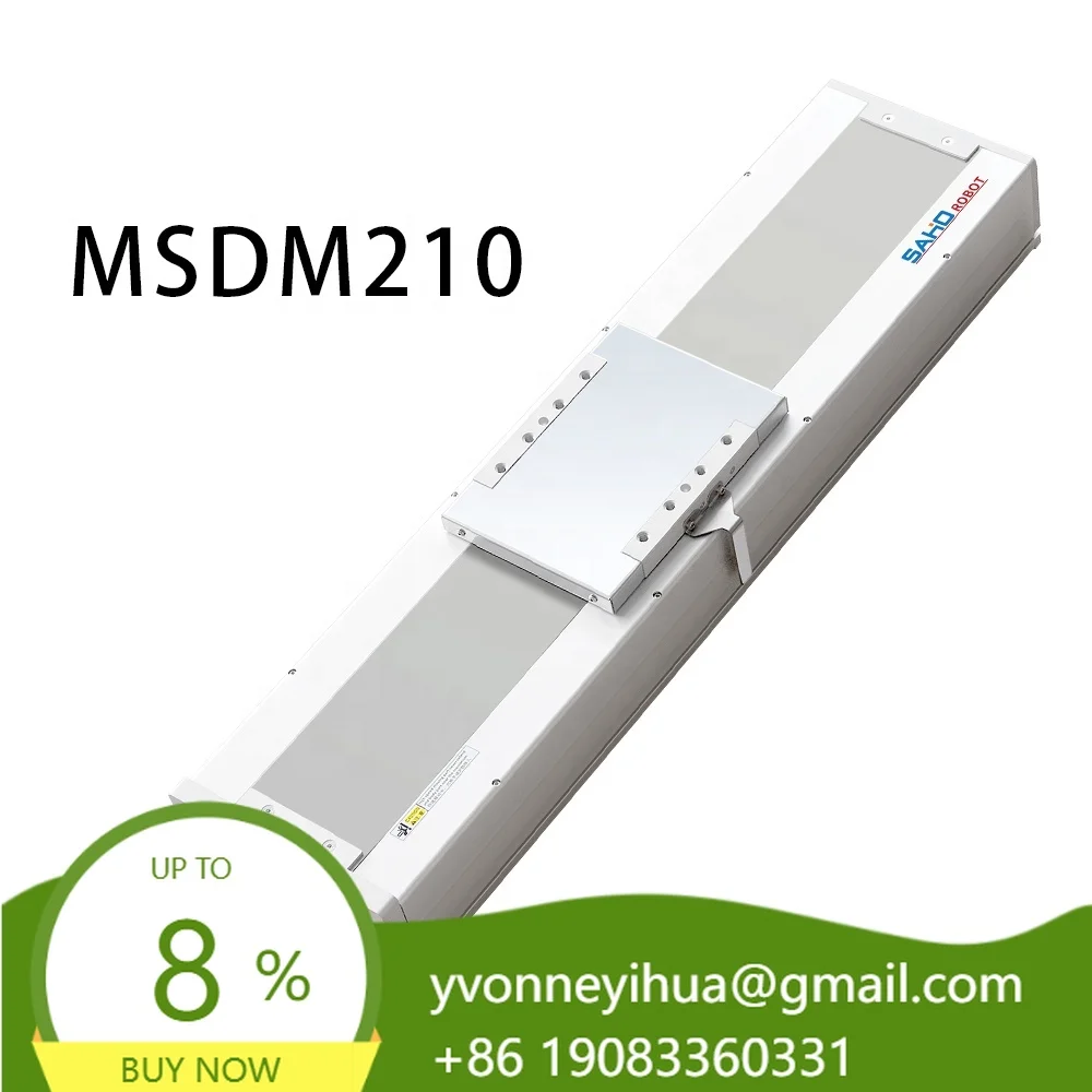 MSDM210 Linear Module With 2m/s High Load 60-200kg Linear Actuator For Stroke 100~2500mm Screw Module