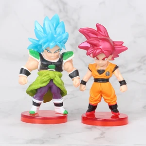 16 Buah / set Dragon Ball Z Super Saiyan Son Goku Mainan Figur Anime Gohan Vegeta Broly Piccolo Majin Buu Boneka Model Figur Aksi 10 angka gohan beast penjualan terbaik - №