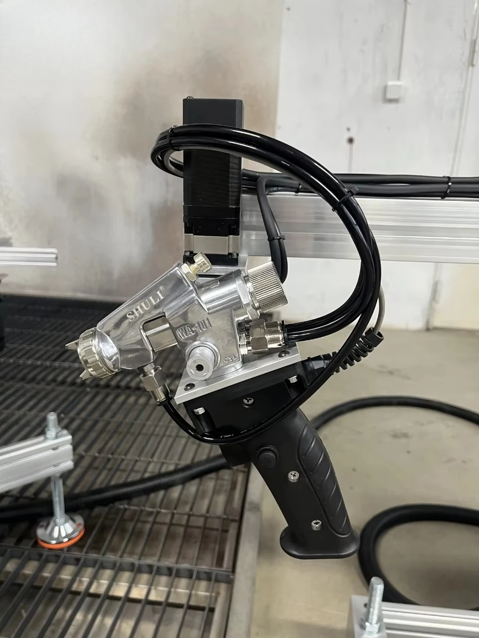 Liquid Image Industrial 8 Axis Robot Arm Automatic Intelligent Spraying Chrome Plating Plastic Coating Line Painting Equipment