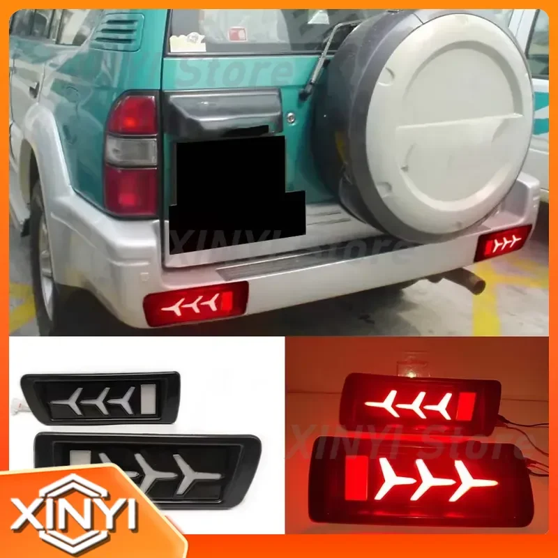1 Pair 2X Rear Bumper Light Brake Light for Toyota Prado LC90 LC95 3400 1996-2003