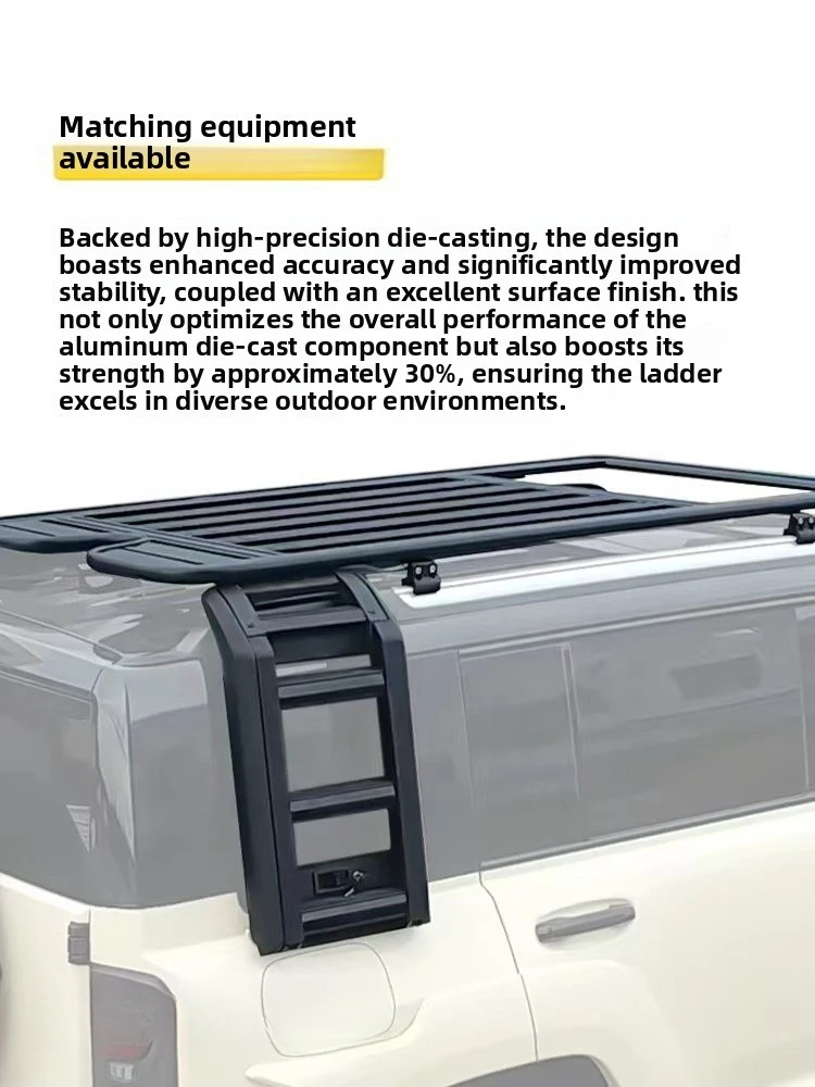 High Quality Replacement 4x4 Off-Road Aluminum No-Drill Roof Rack Platform For T1 Freedom 2025-2026 I-DM