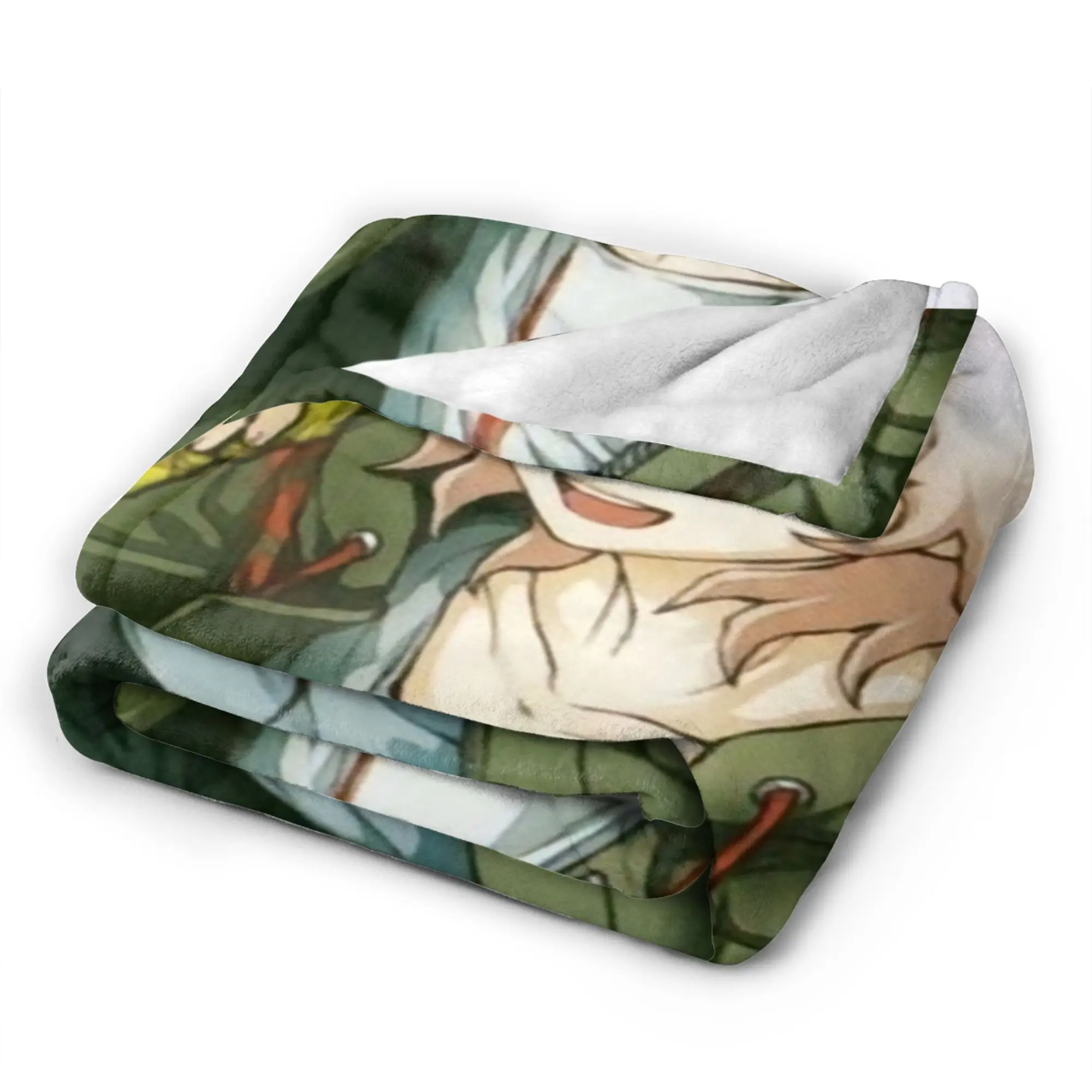 Danganronpa Super Warm Blankets Nagito Komaeda The Ultimate Children Plush Throw Blanket Couch Bed Flannel Bedspread Sofa Bed