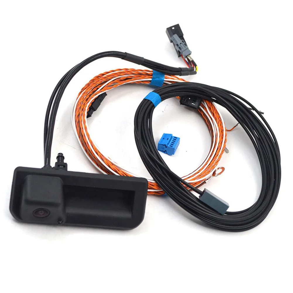 For Skoda Octavia MK3 Tailgate Handle with Integrated Rear View Camera Reliable Operation OEM Number 5ED827566