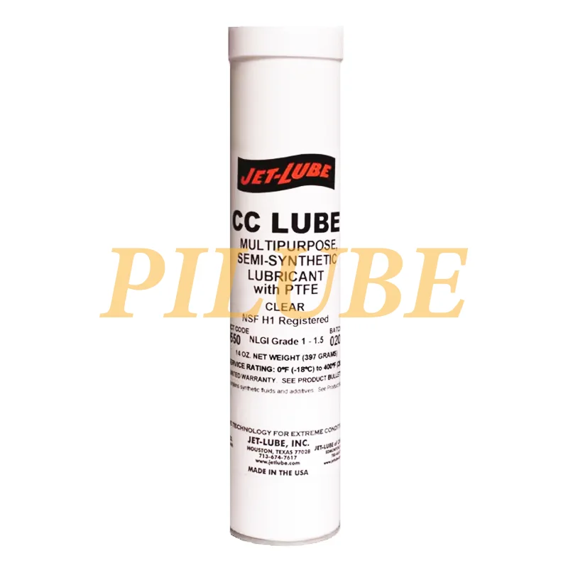 JET-LUBE CC-LUBE 70550 Multi-Purpose Colorless Food Grade Lubricant for Safe Efficient Equipment Performance Original Product