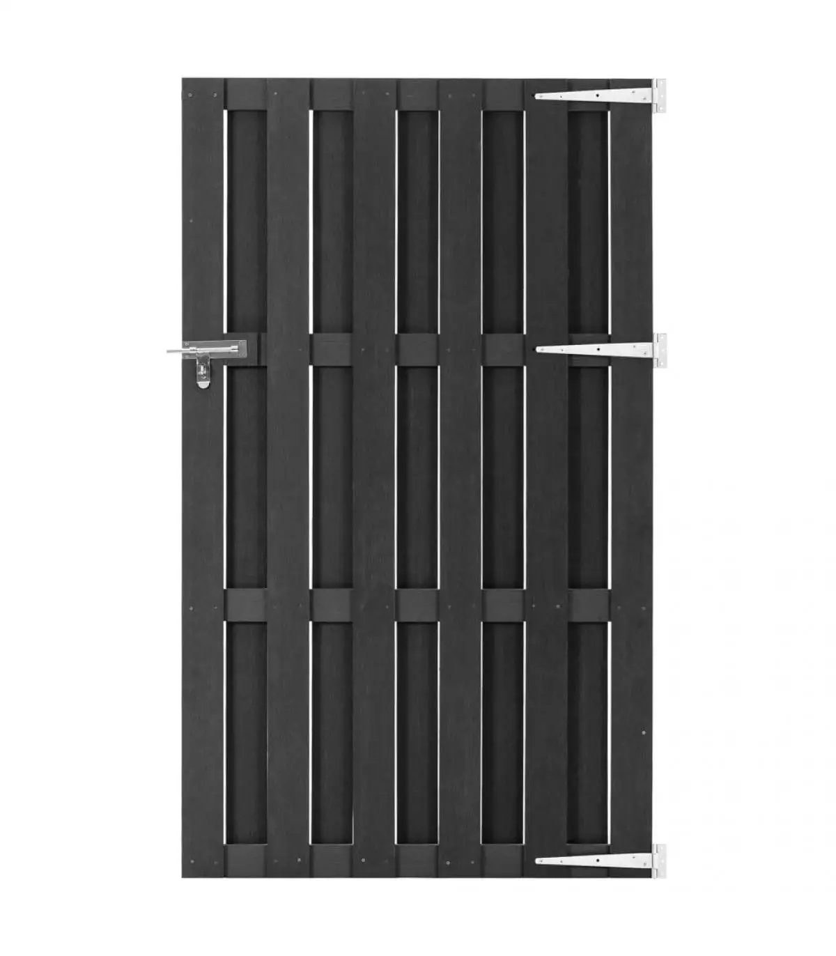 Garden doors WPC garden door gray 100x170 cm