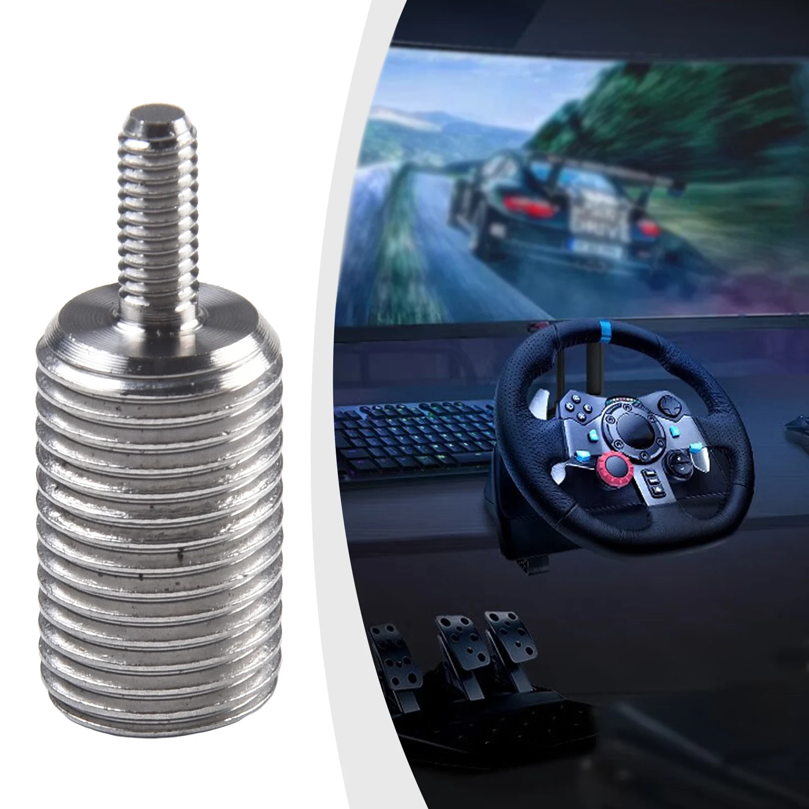 

Gear Shifter Adapter Fitment Gear Shifter Lightweight Screw Aluminum+Iron For Logitech G29 G923 Gear Shift Head