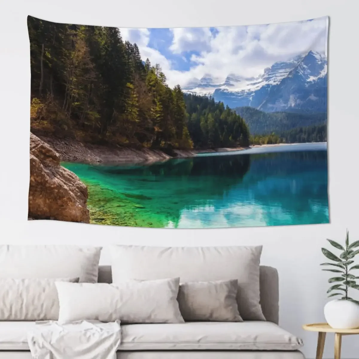 

Lake Tovel Tapestry Art Mural Bedrooms Decor Tapestry