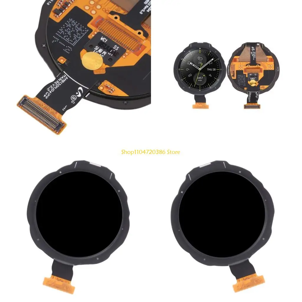 

K0EA Impact Resistant Touch Display Set For R800 Smartwatch 1.3Inch AMOLED Screen Enhancing Sensitivity Shockproof Design Metal