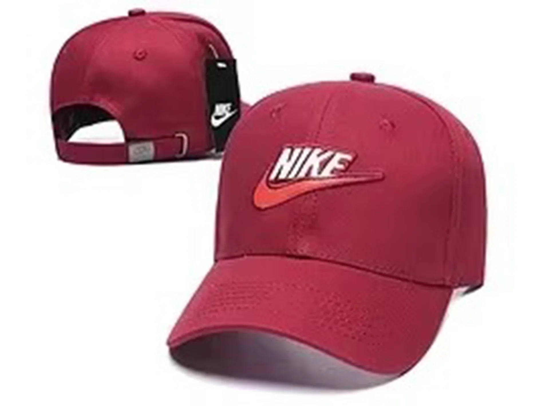 Nike Classic Logo Sports Baseball Cap for Men and Women Couples Suitable for Head Circumference 52-58