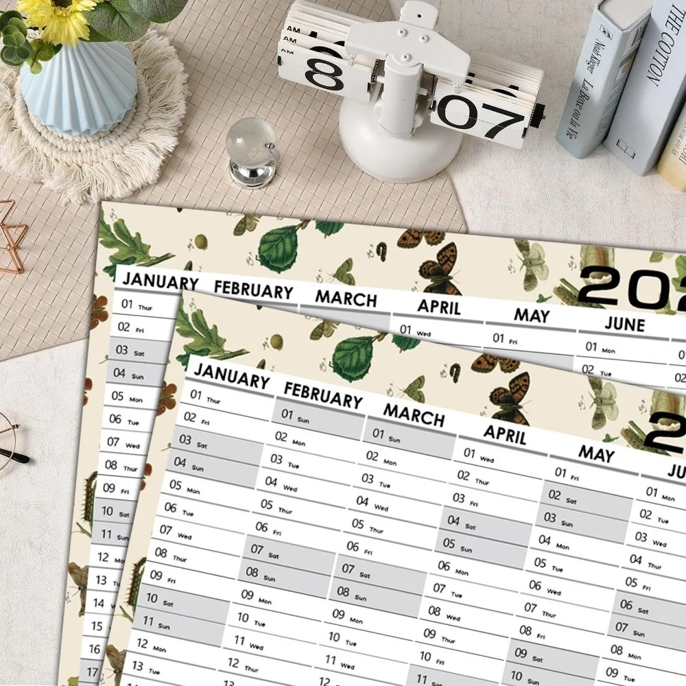 2026 Large Wall Calendar To Do List Schedule Agenda Organizer Yearly Daily Calendar Annual Planner Wall Schedule Planner Sheet