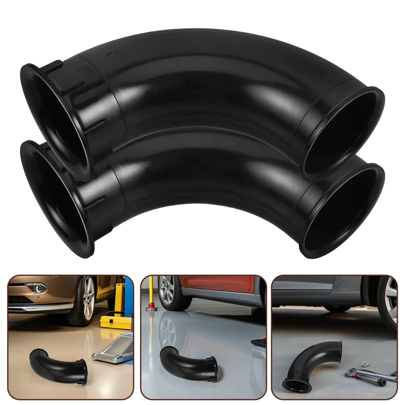 

2pcs Speaker Port Tube For Car Home Enhanced Bass Reflex Universal Fit Subwoofer Enclosures Accessories Durable Easy