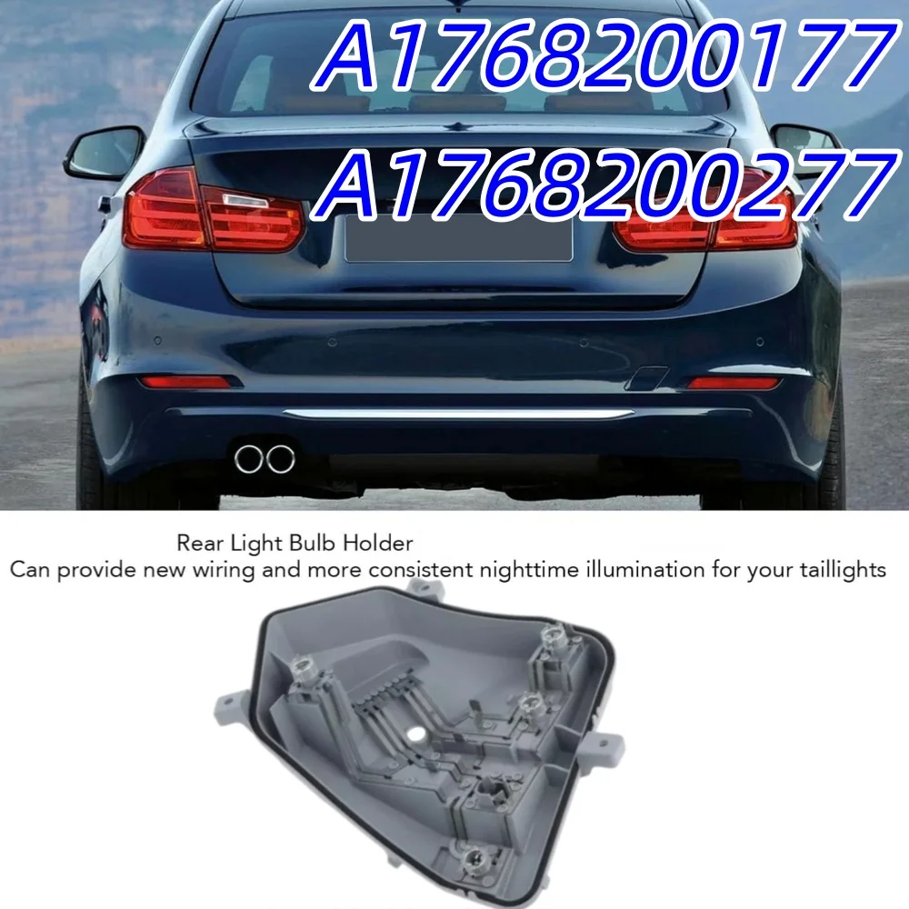 

1PC A1768200277 A1768200177 ABS Plastic Tail Light Lamp Bulb Holder For Mercedes Benz W176 A Class High Quality Car Accessories
