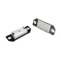 Luz de matrícula do número do carro, lâmpadas, acessórios do carro, Ford C-Max, 2003-2020, Focus 2, Ford Focus MK2, 2003-2008, 2 pcs