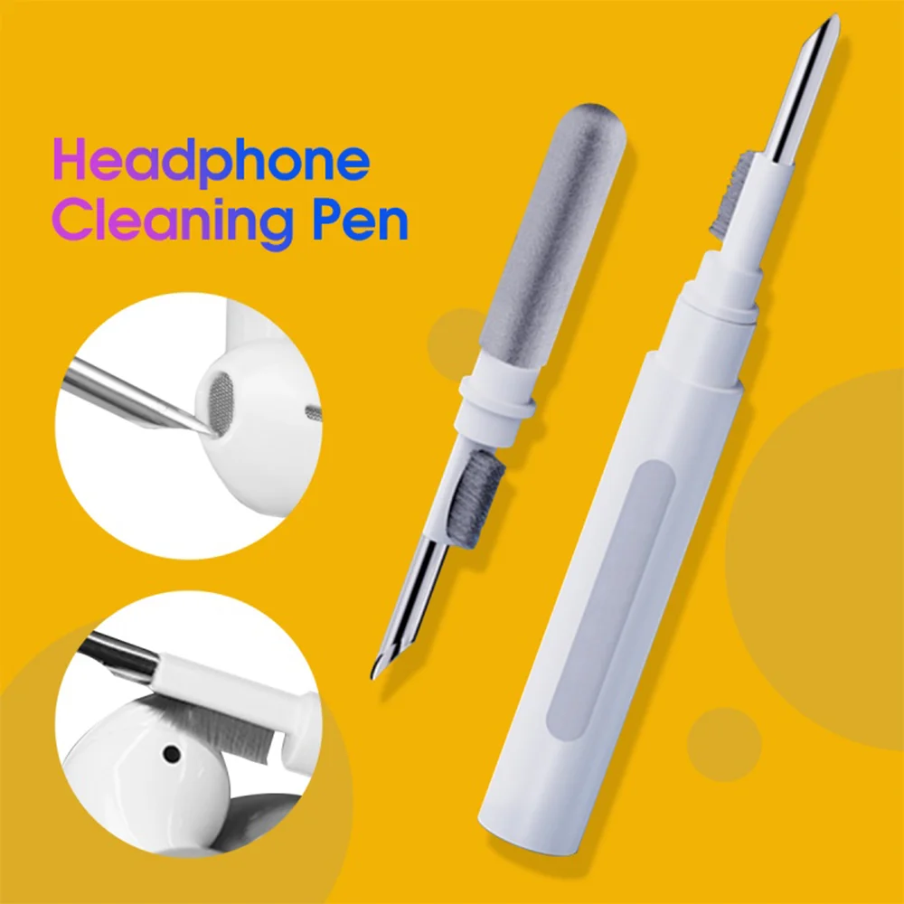 Draagbare Cleaner Kit Voor Airpods Pro 1 2 3 Oordopjes Schoonmaak Pen Borstel Bluetooth Oortelefoon Case Reinigingstools Voor Xiaomi Huawei