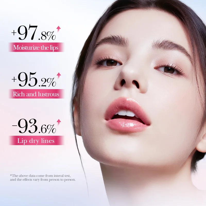 نياسيناميد قناع الشفاه 8 جرام بروتين الكولاجين ترطيب قناع الشفاه الوردي للشفاه الجافة والمتشققة العناية بالبشرة علاجات التجميل #5