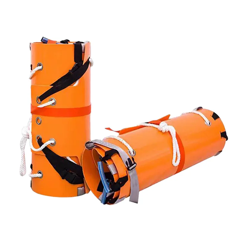 Multifunctional stretcher Blue sky rescue Fire rescue stretcher Life-saving roll stretcher