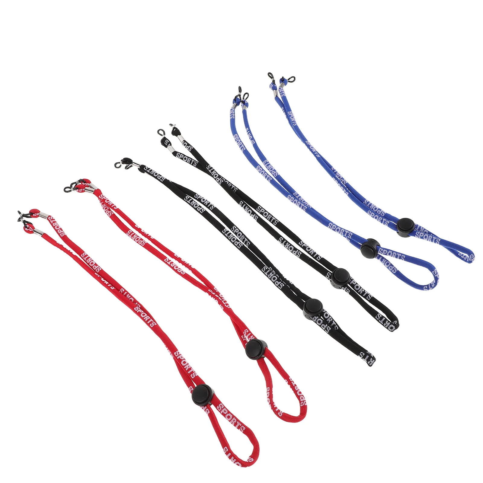 

6pcs Sports Strap Adjustable For Men Women Adjustable Glasses Strap Sports Kids Running Cycling Eyewear Retainer Lanyard Cord