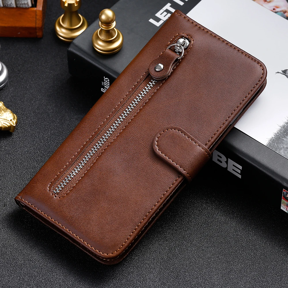 

For Poco C85 5G 4G Flip Case Leather 360 Protect Funda For Xiaomi Poco C75 Zipper Wallet Funda Mi Phone C85 C75 C71 C65 C61 Etui