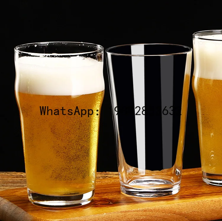 Wide mouth pint glass 16oz pint glass wine glass glass beer glass casual drink cup