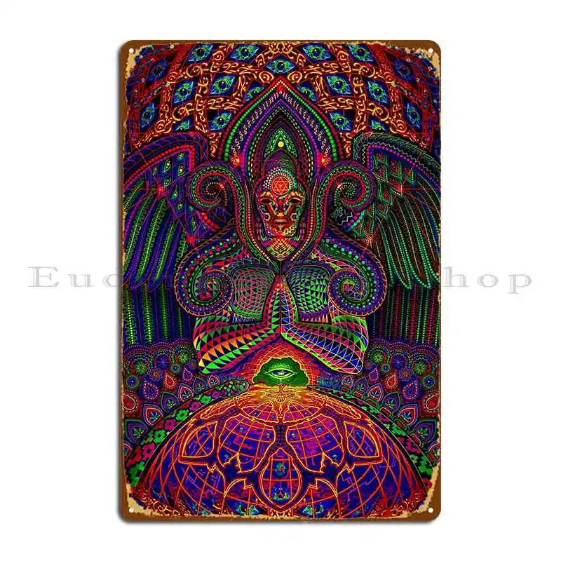 The God Source Metal Plaque Poster Party Bar Wall Decor Custom Garage Tin Sign Poster