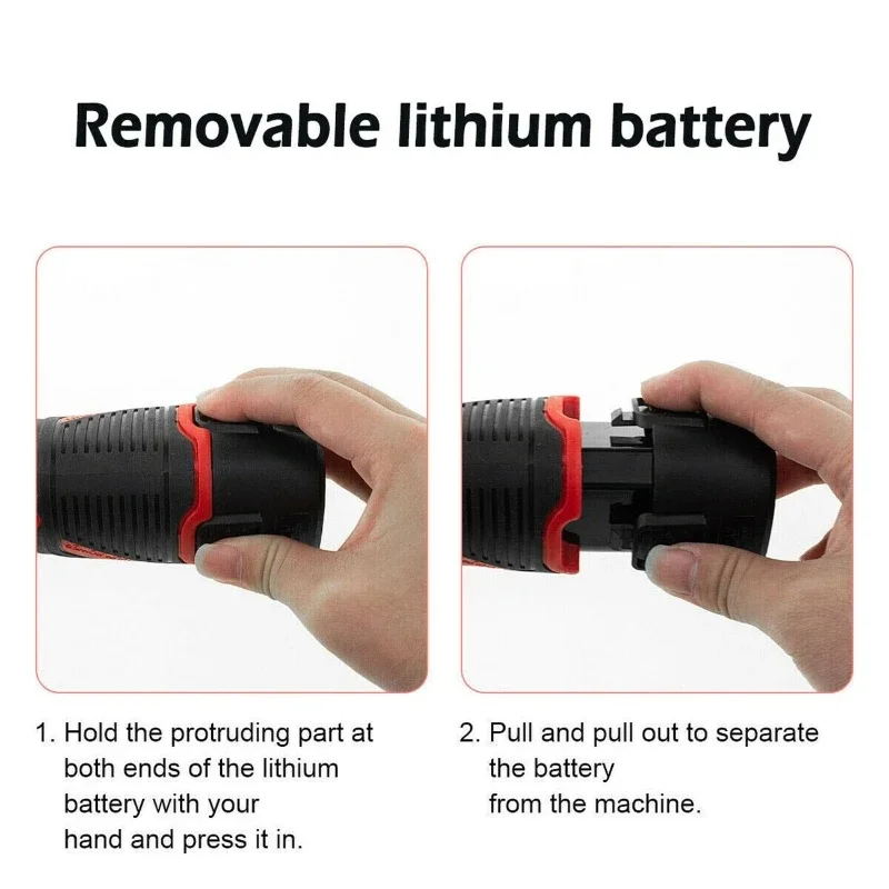 무선 충전식 전기 임팩트 렌치, 직각 래칫 렌치, 임팩트 드라이버 전동 공구, 12V, 3/8 인치